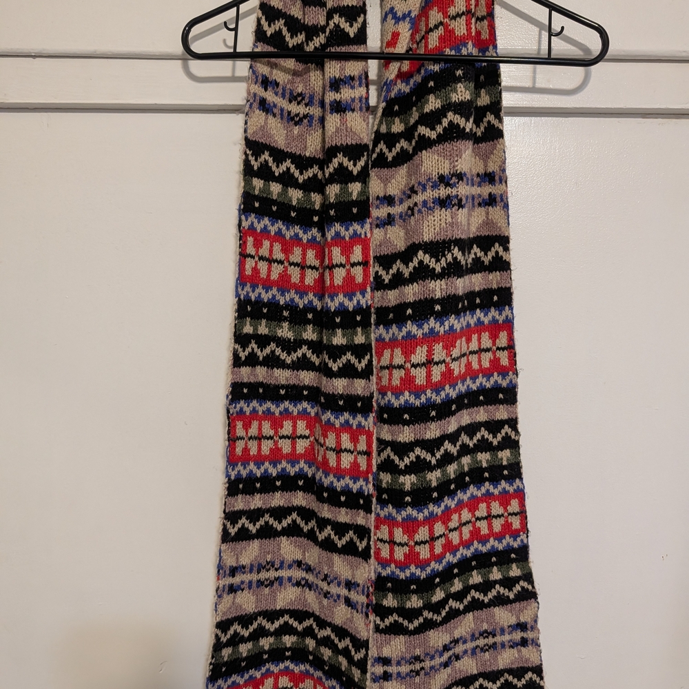 Old Navy Multicolor Patterned Scarf